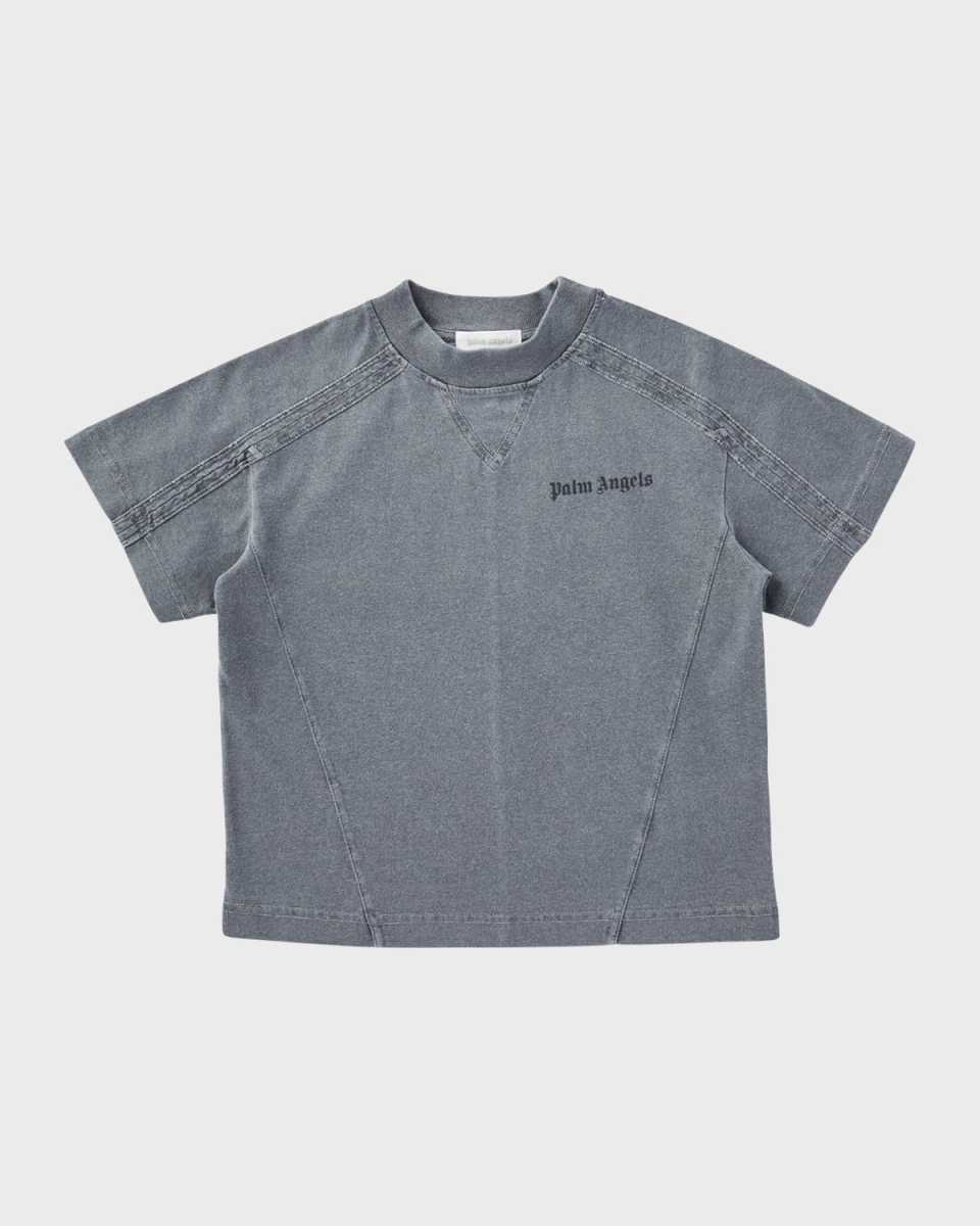 Girl's Logo-Print Faded T-Shirt, Size